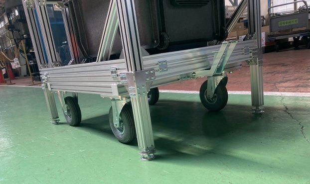 うんぱんマン付き台車の耐荷重向上｜特注台車 設計・製作.com