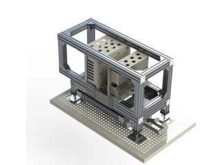 シリコンウェハ搬送ロボット用特注台車｜特注台車 設計・製作.com